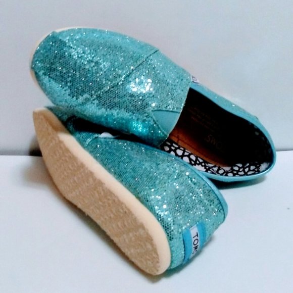 TOMS Blue Glitter - Picture 2 of 4